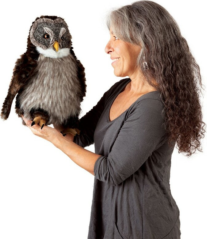 Hooting Owl Puppet