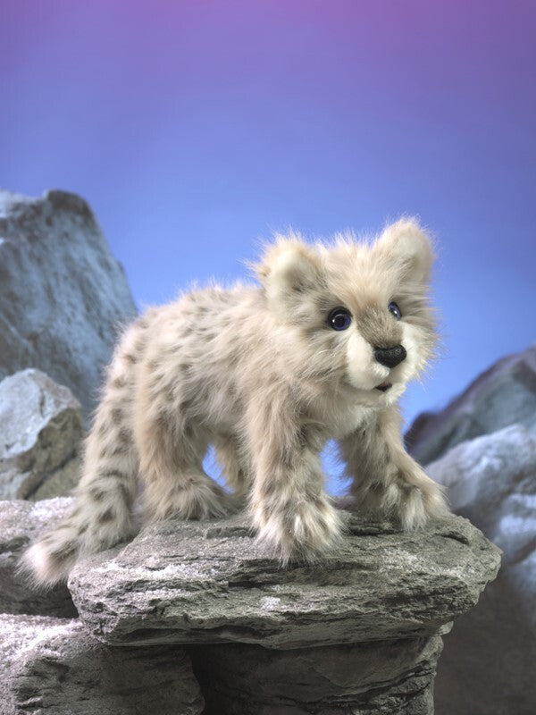 Snow Leopard Cub Puppet