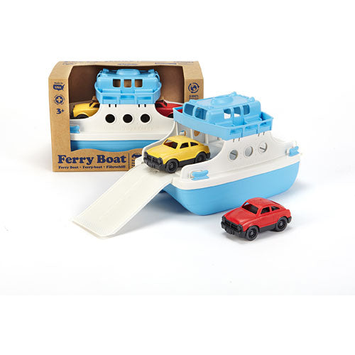 Green Toys Ferry Boat with Mini Cars