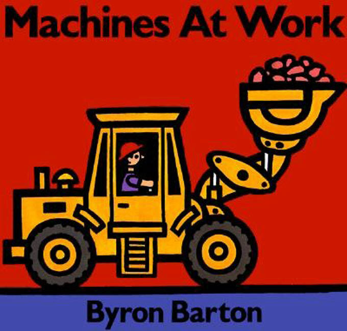 Machines at Work Board Book