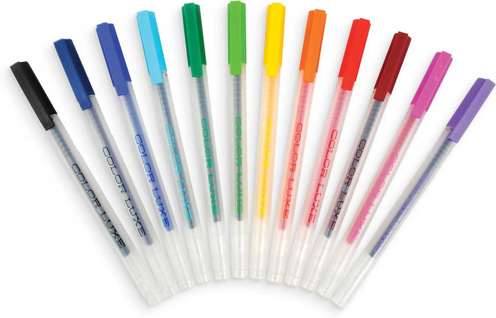 Color Luxe Gel Pens - Set of 12