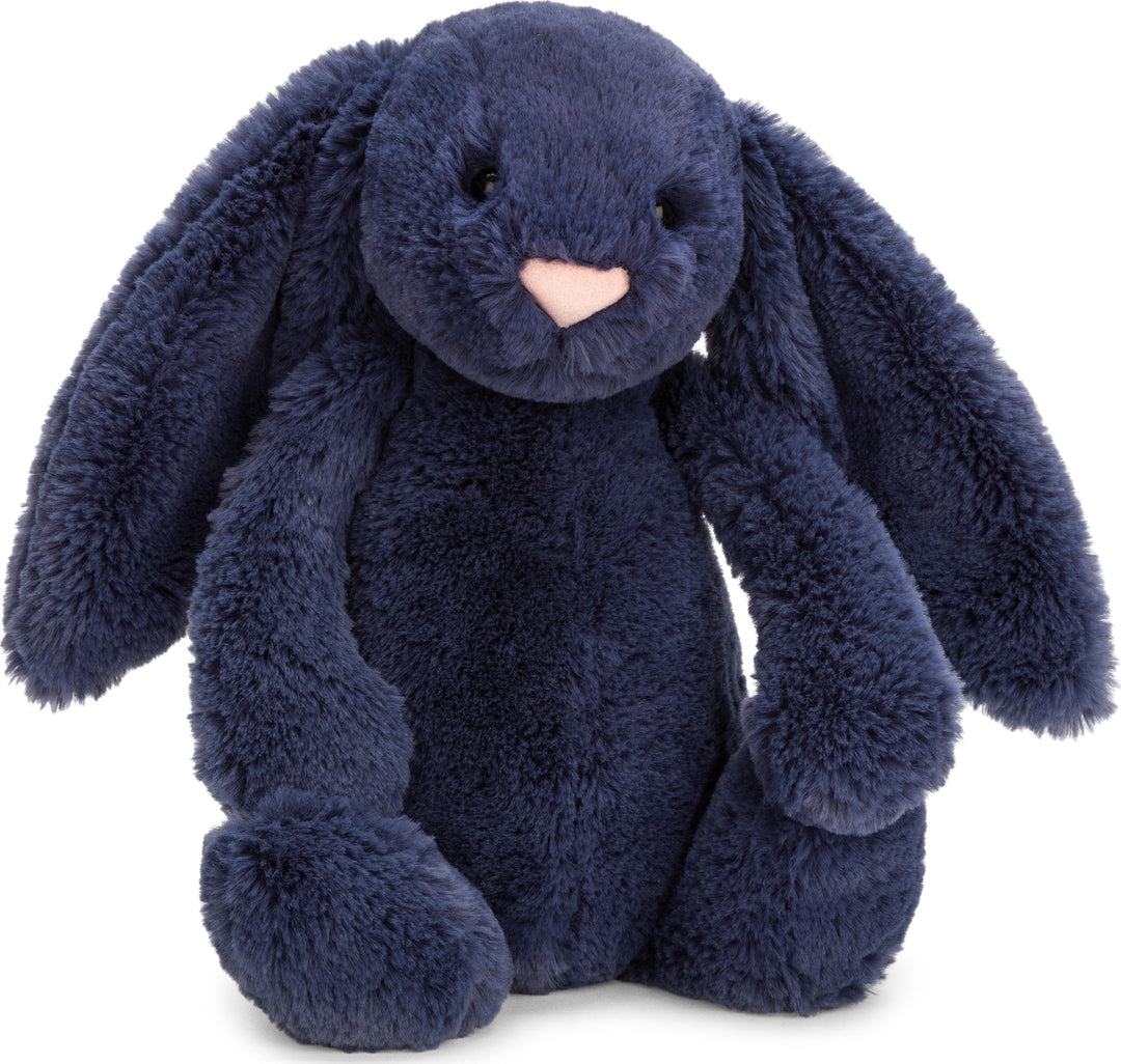 Bashful Navy Bunny Medium 12"