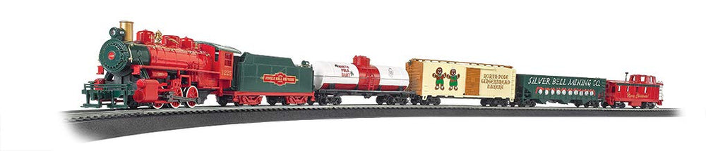 Jingle Bells Express HO Scale Train Set