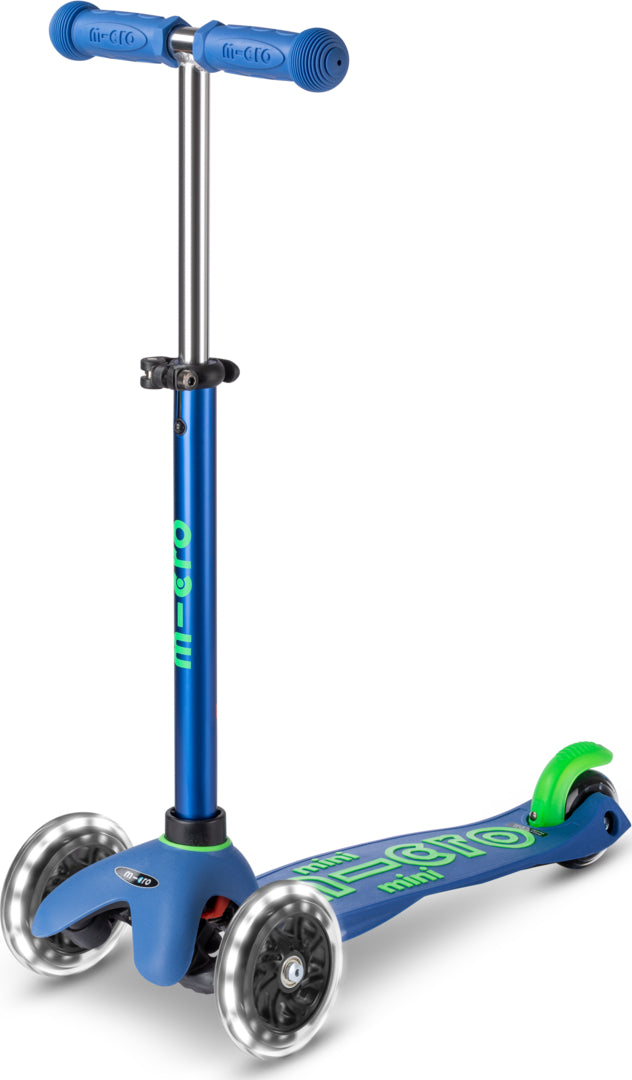 Micro Mini LED Scooter Crystal Blue – Stevenson's Toys & Games
