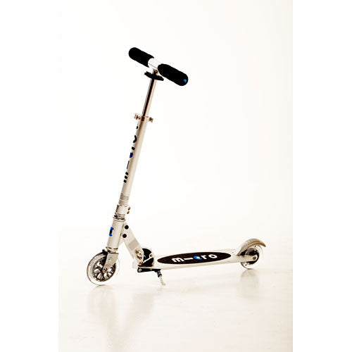 Micro Sprite Silver 2 Wheel Scooter