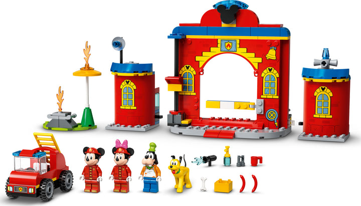 Mickey & Friends Fire Truck & Station