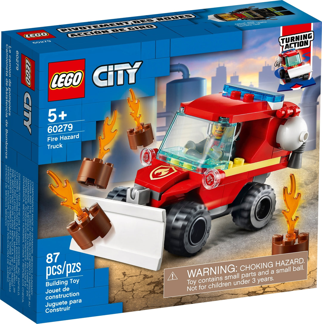 City Fire Hazard Truck