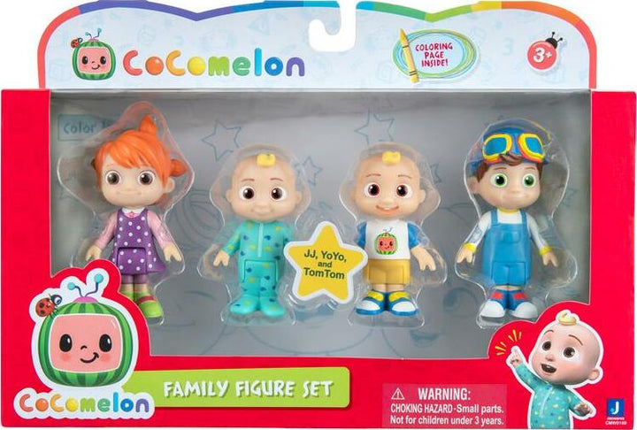 CoComelon 4 Figure Pack (Family Set)