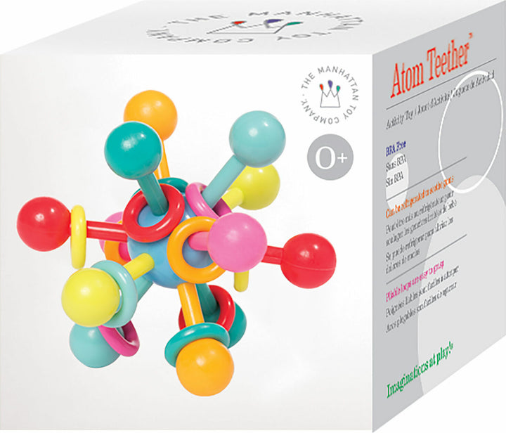 Atom Teether Toy Boxed