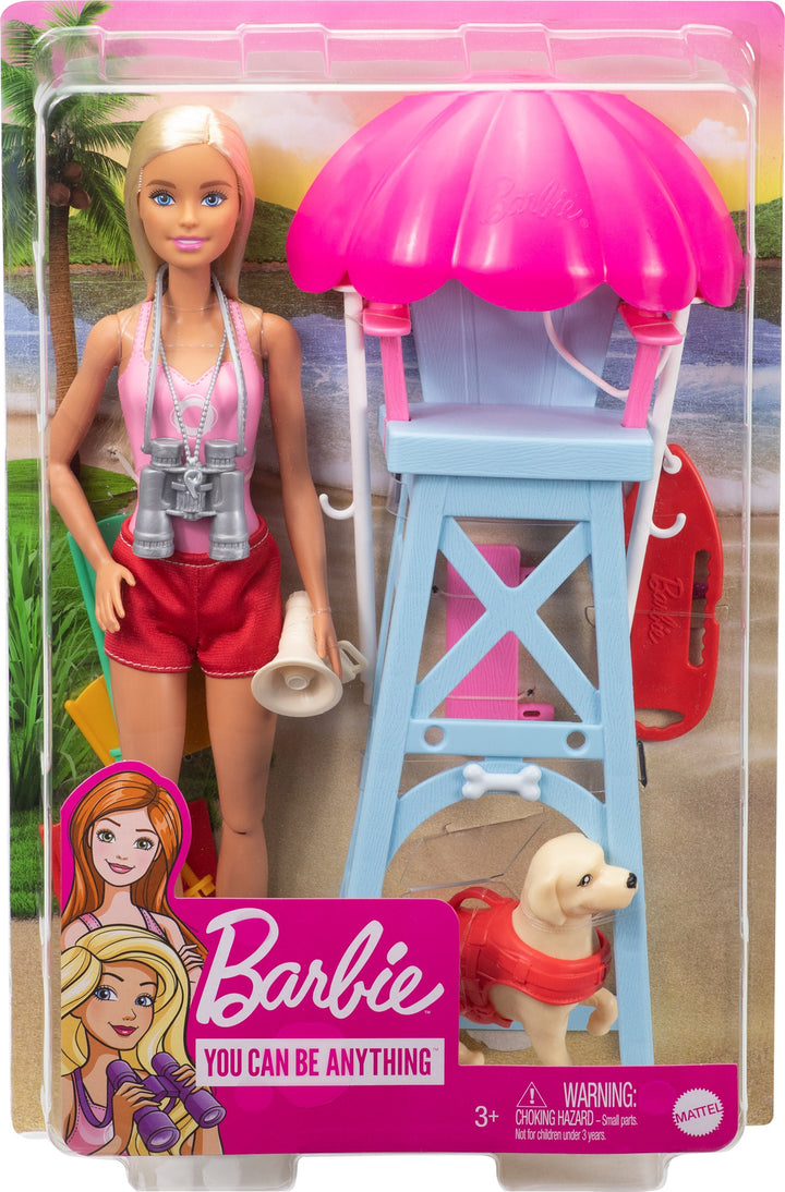 Barbie Lifeguard Doll And Playset