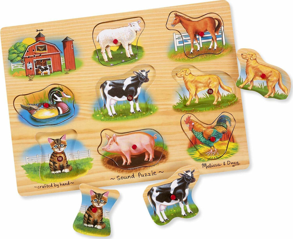Farm Animals Sound Puzzle – Stevenson's Toys & Games