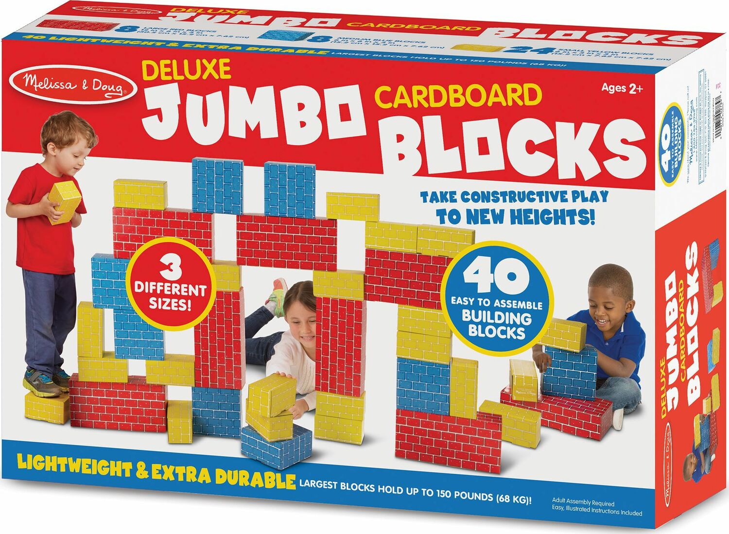 Jumbo building blocks for adults on sale