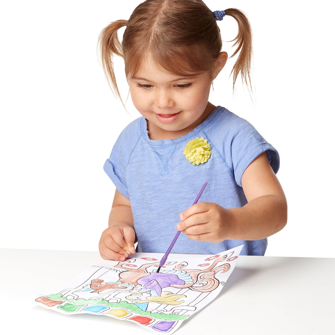 Princess Paint with Water Kids' Art Pad