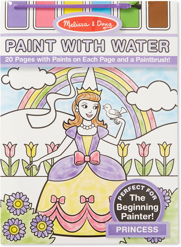 Princess Paint with Water Kids' Art Pad