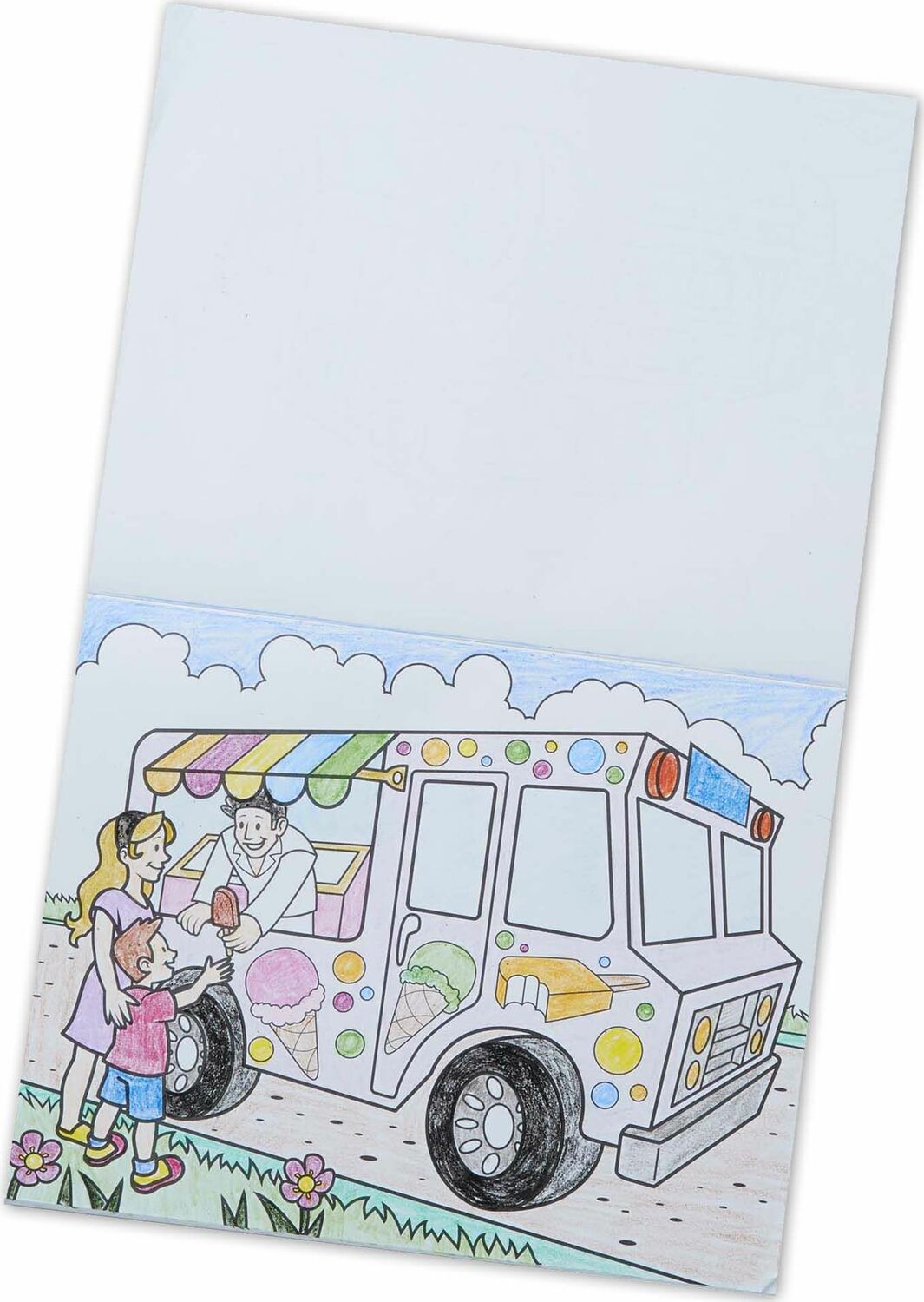 Jumbo Coloring Pad - Vehicles