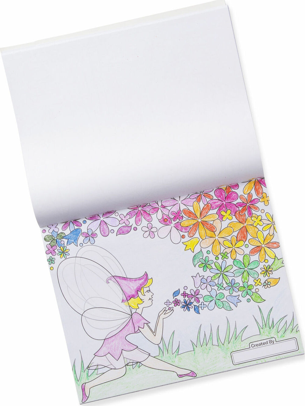 Jumbo Coloring Pad - Princess & Fairy