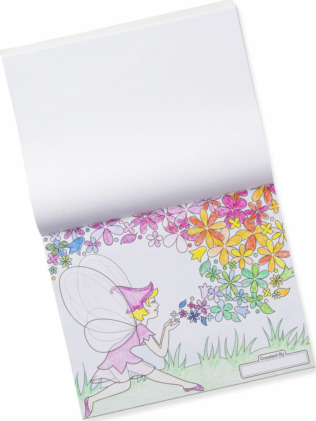 Jumbo Coloring Pad - Princess & Fairy