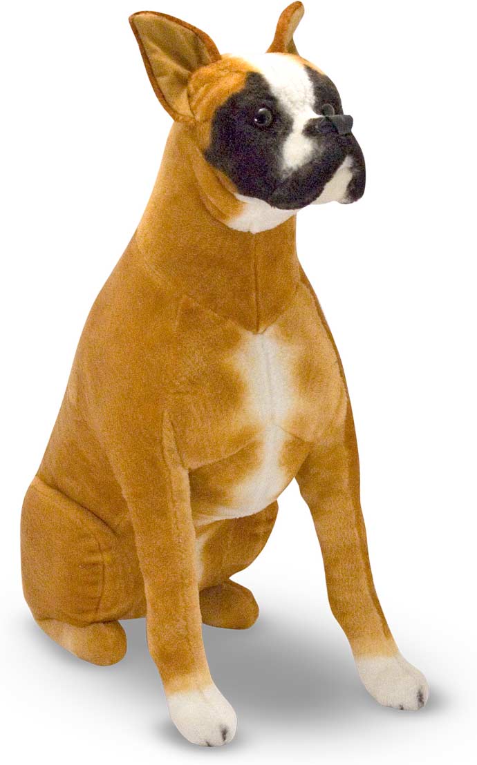 Boxer Dog Giant Stuffed Animal