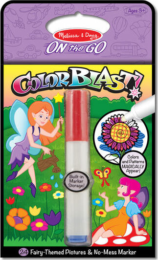 On the Go ColorBlast No-Mess Coloring Pad - Fairies