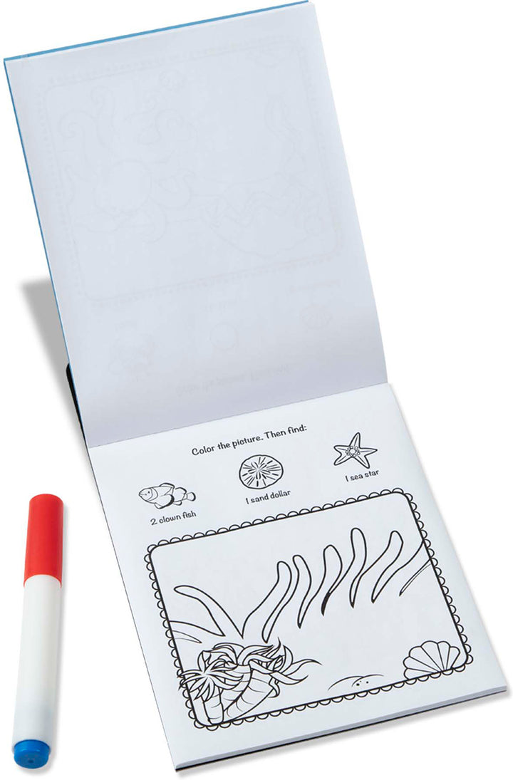 On the Go ColorBlast No-Mess Coloring Pad - Sea Life