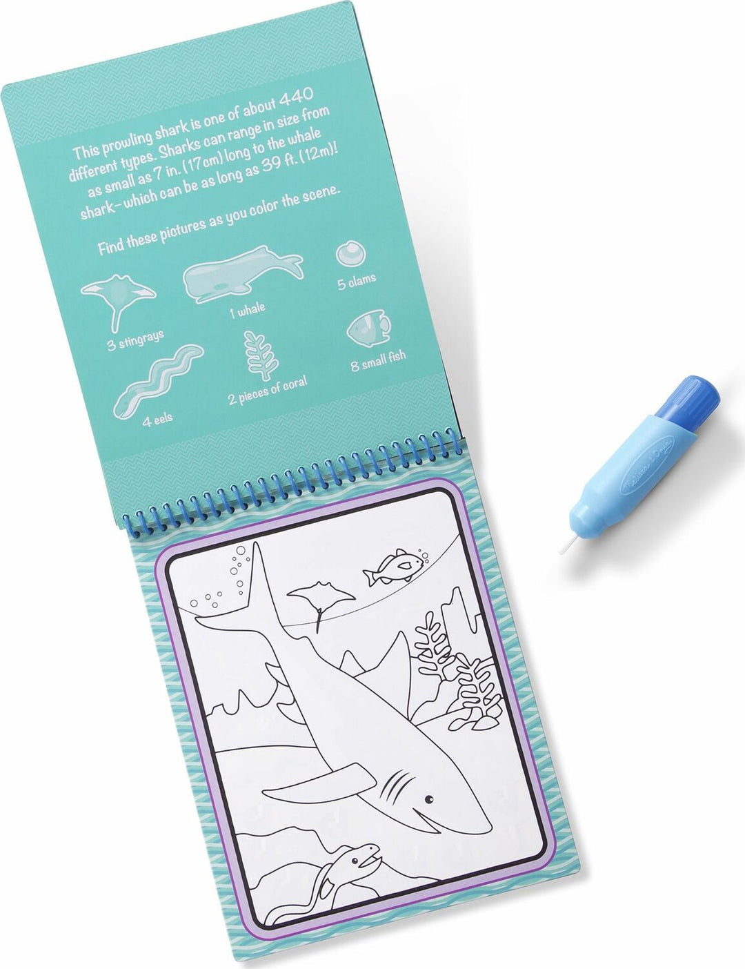 Water Wow! - Under The Sea Water Reveal Pad - On the Go Travel Activity