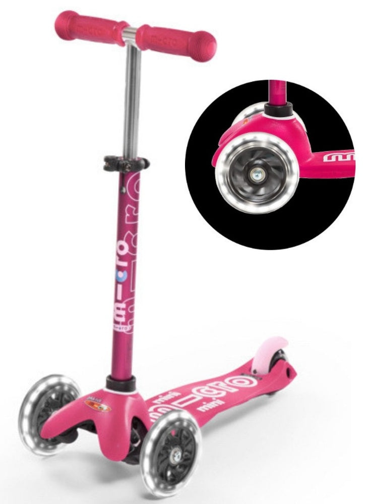 Mini Micro Deluxe LED Scooter Pink