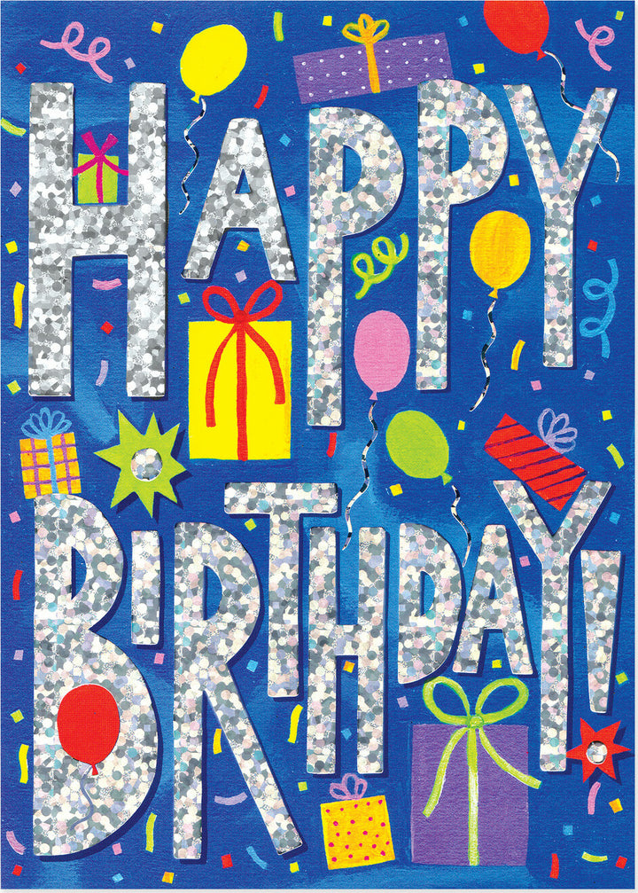 Happy Birthday Foil Card