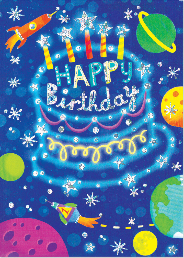 Constellation Cake Foil Card