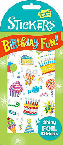 Shiny Foil Birthday Fun! Sticker Pack – Stevenson's Toys & Games