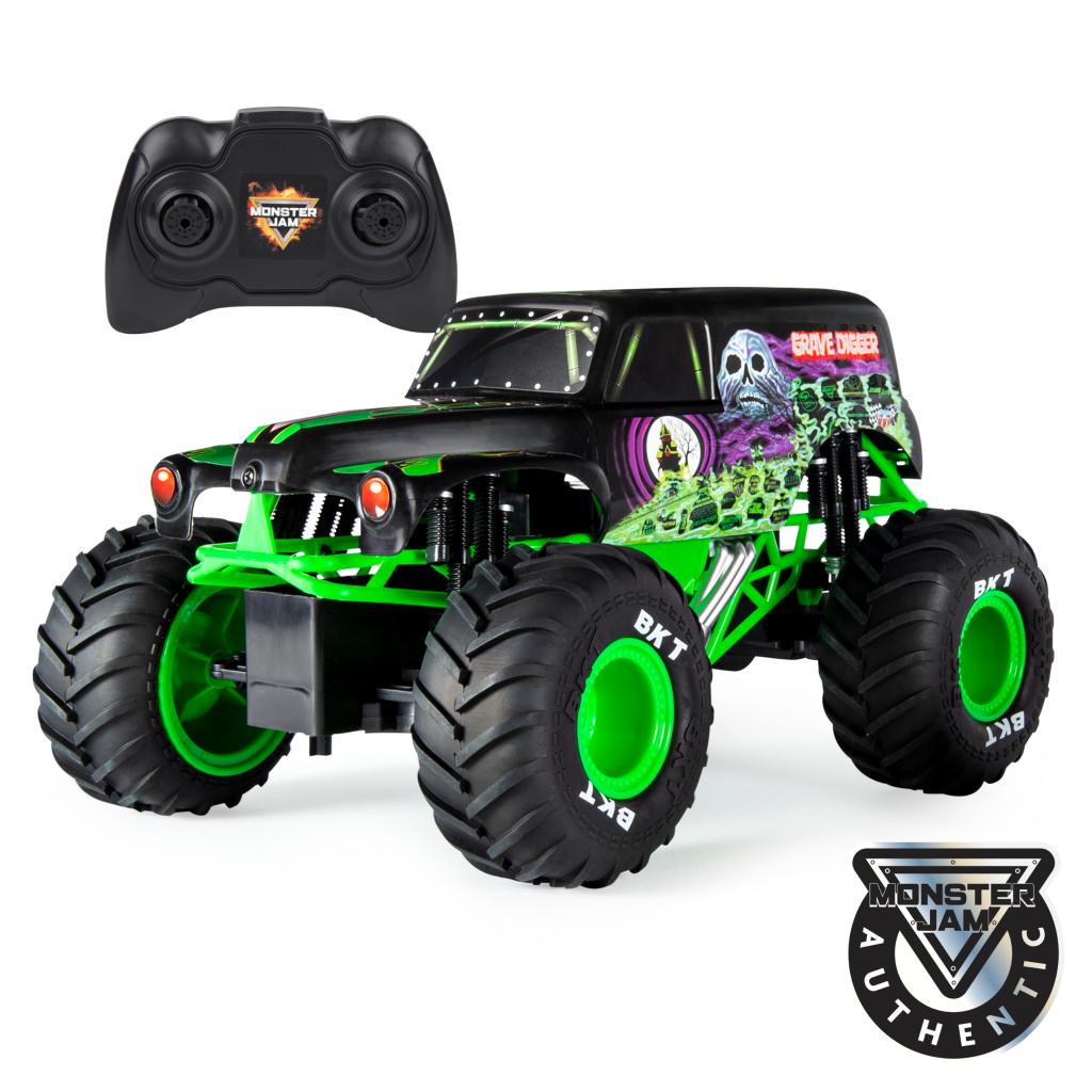 Monster Jam, Grave Digger RC Truck,  1:15 Scale