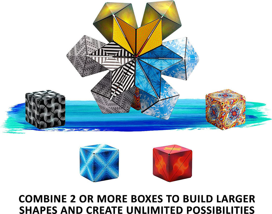 Shashibo Shape Shifting Box Mystic Ocean – Stevenson's Toys & Games