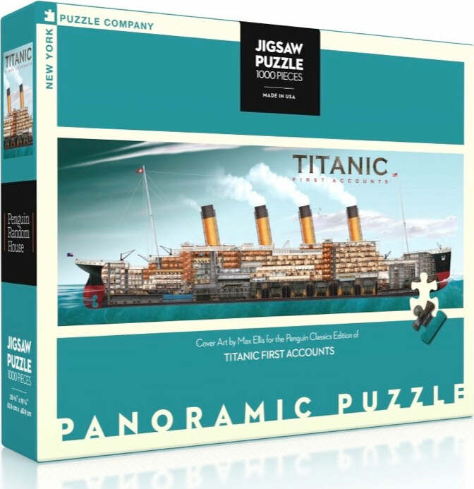 Titanic First Accounts Puzzle (1000 Pc)