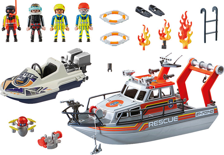 Fire Rescue with Personal Watercraft