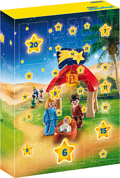 1.2.3 Advent Calendar - Christmas Manger