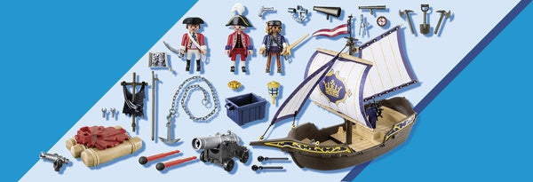 Playmobil Redcoat Caravel