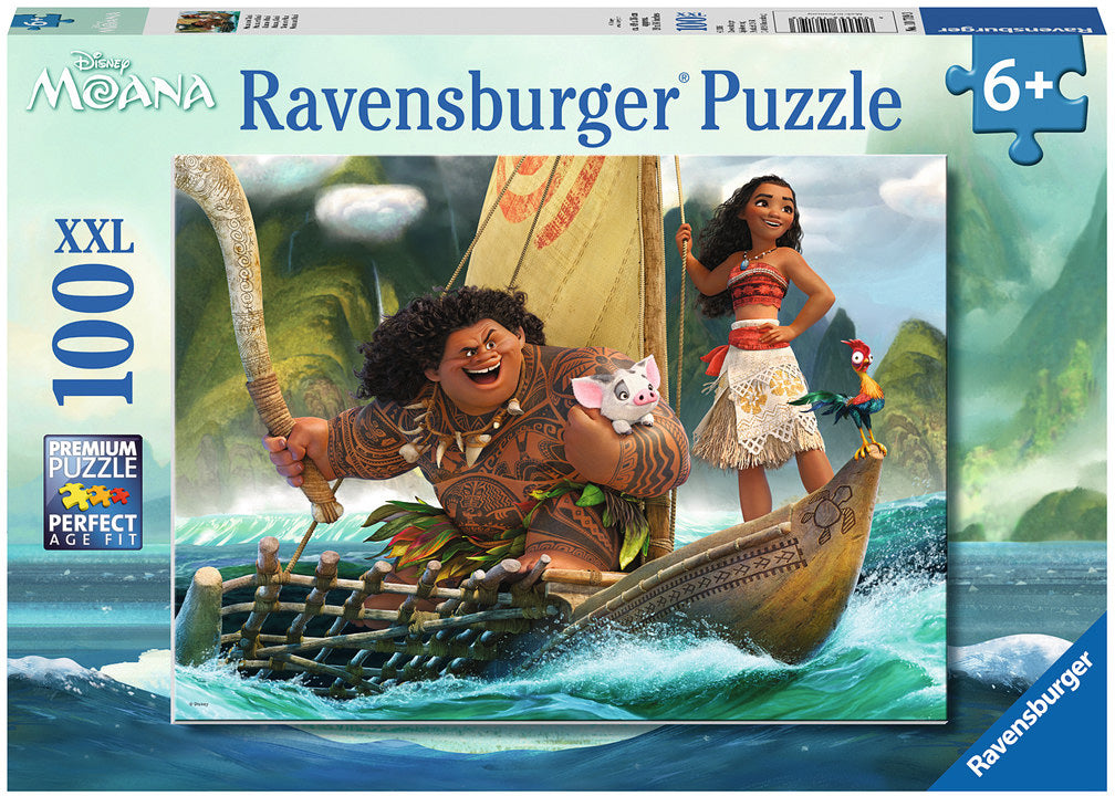 Moana and Maui 100 PC Puzzle