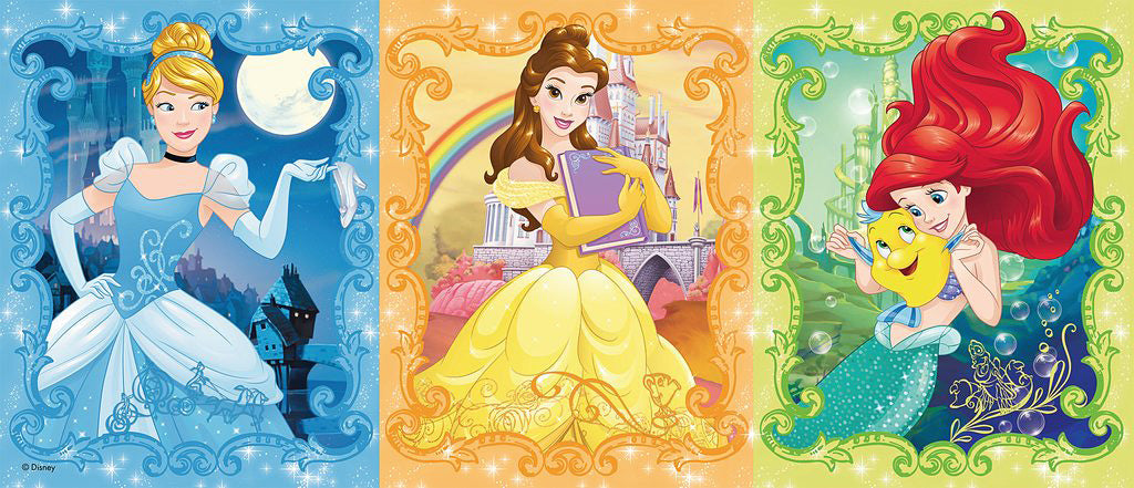 Beautiful Disney Princesses 200 pc Panorama