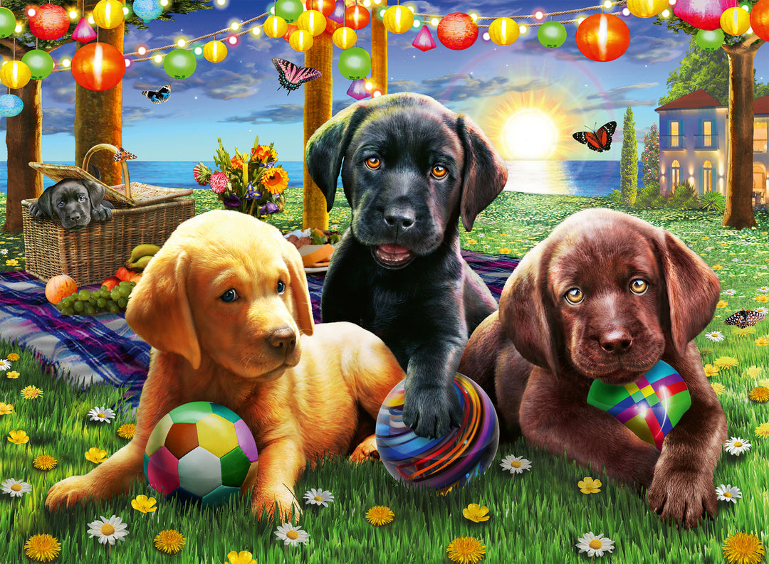 Puppy Picnic 100 PC