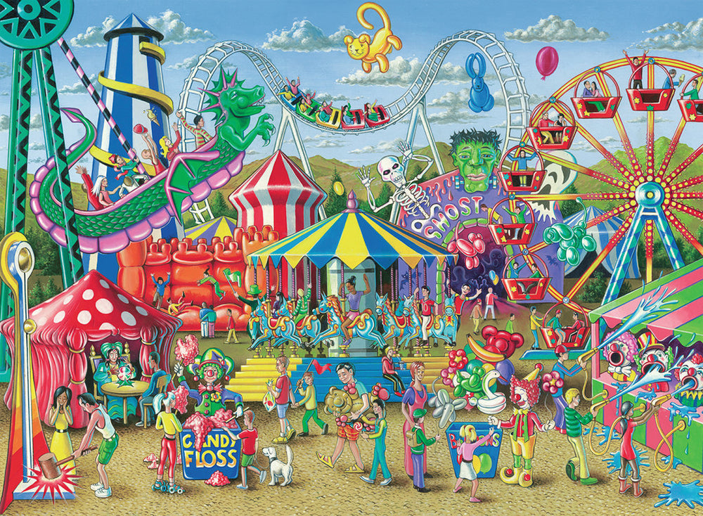 Fun At the Carnival 300 PC Puzzle