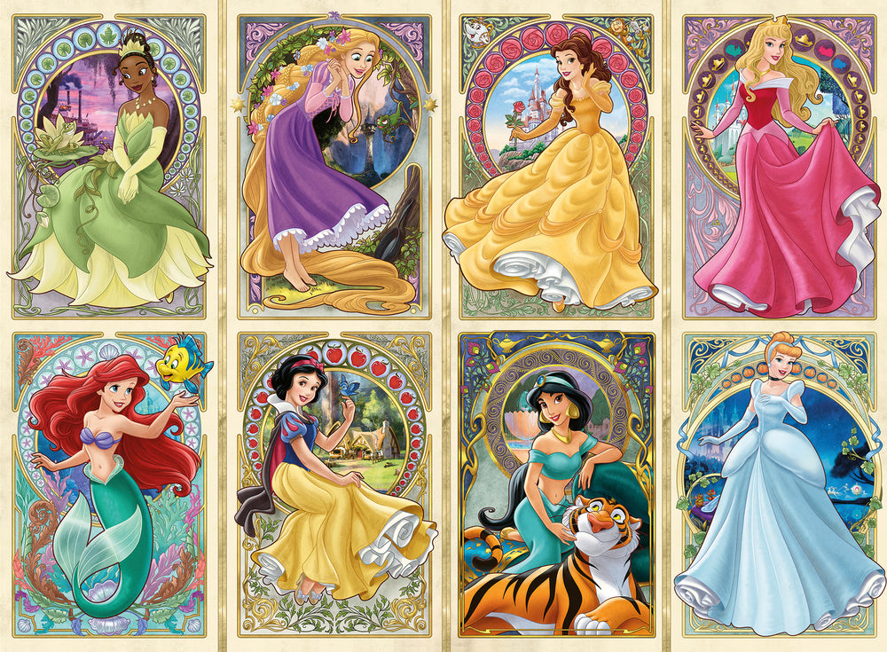 Art Nouveau Princesses 1000