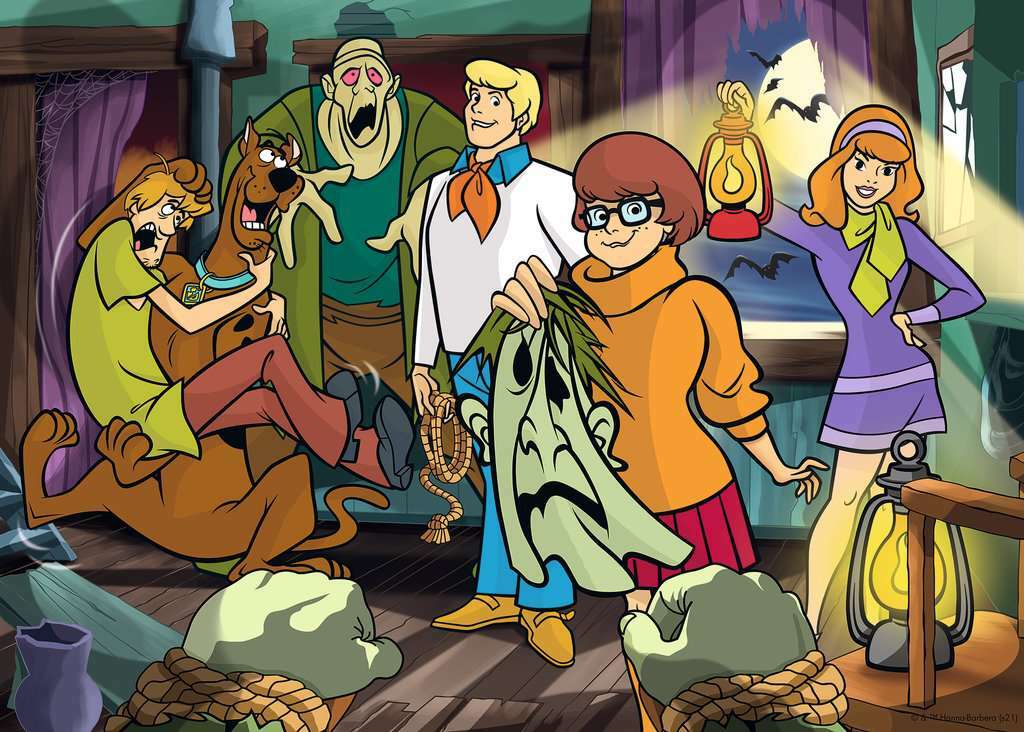 Scooby Doo Unmasking (1000 pc Puzzle)