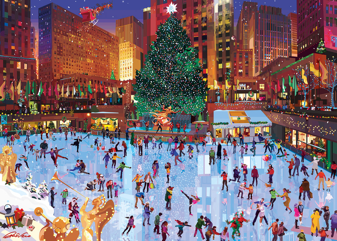 Rockefeller Center Joy (1000 pc Puzzle)