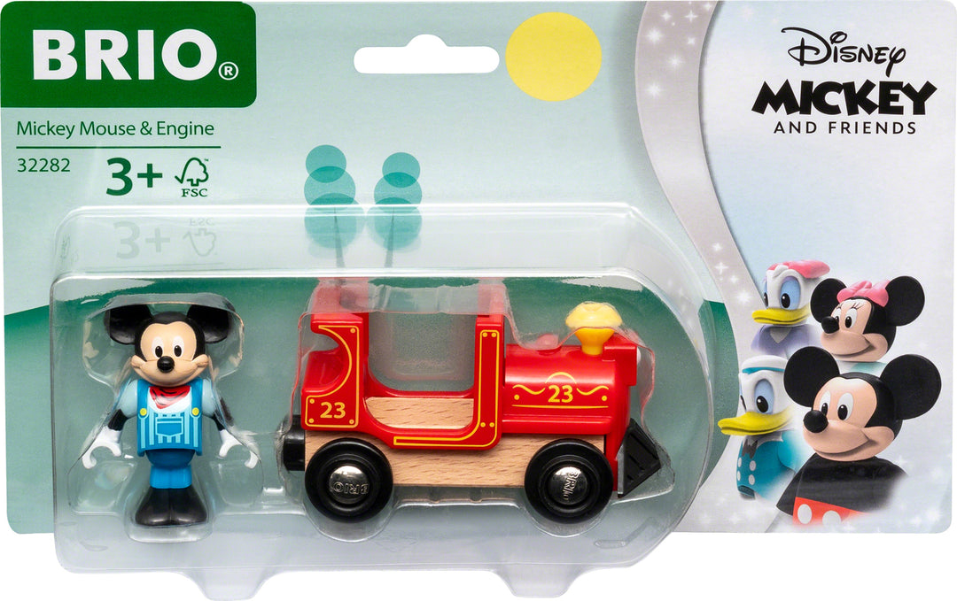 BRIO Mickey Mouse & Engine