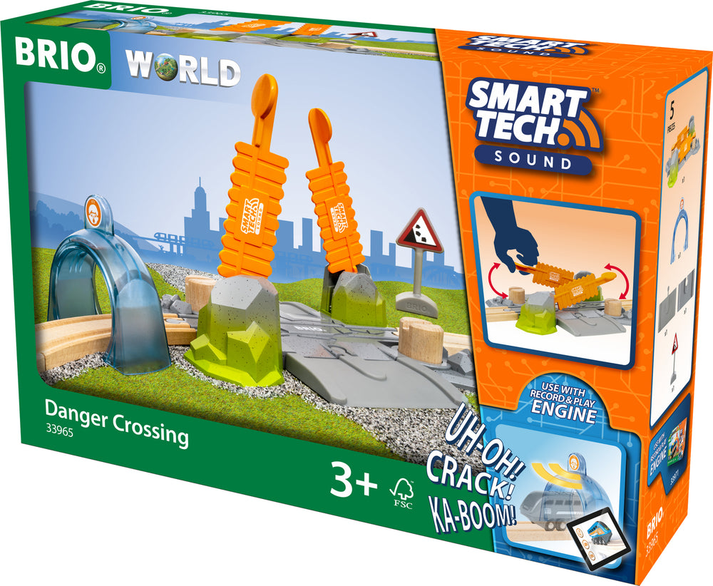 BRIO Smart Tech Sound Danger Crossing