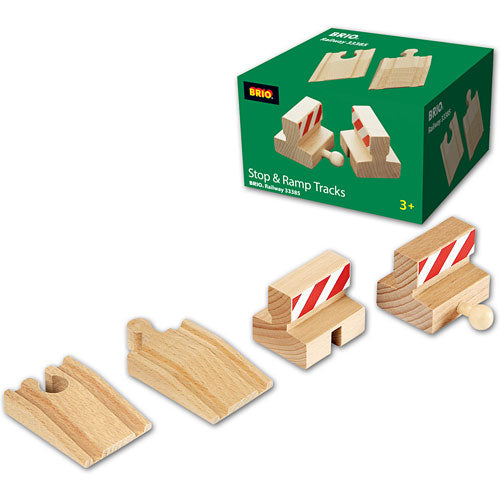 BRIO Ramp & Stop Track Pack