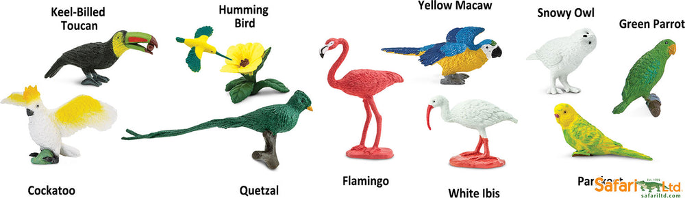 Toob: Exotic Birds