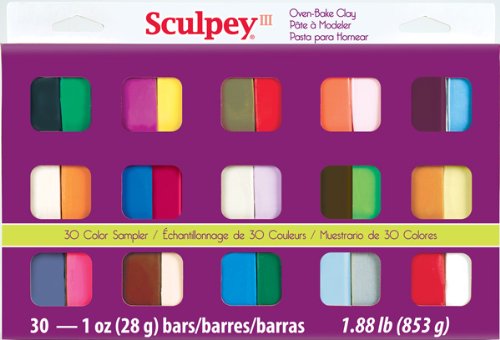 Sculpey III Sampler Pack
