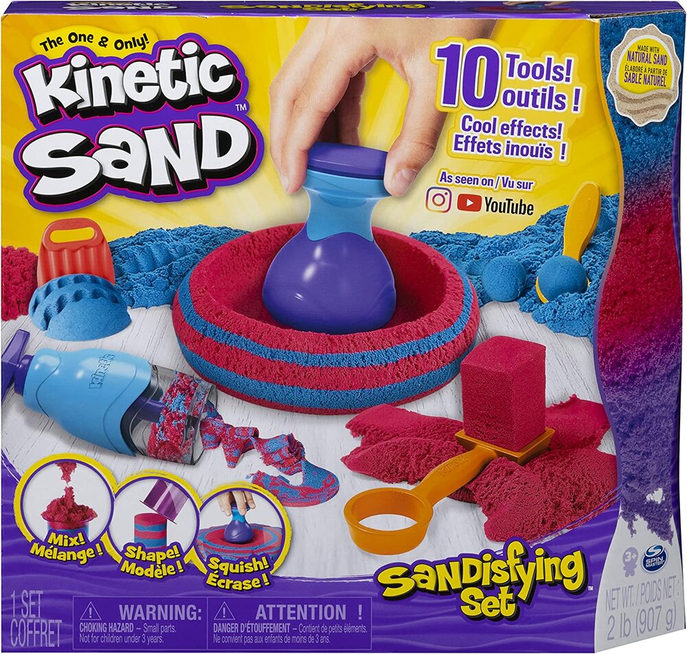 Kinetic Sand Sandisfying Set