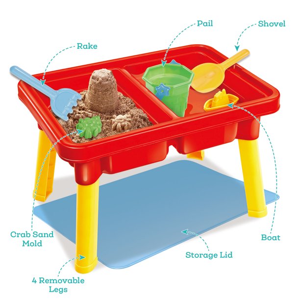 Sand and Water Sensory Table Playset