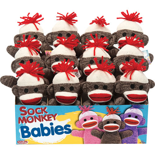 Sock Monkey Baby - Brown